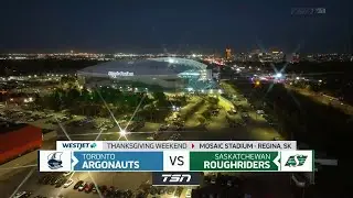 Saskatchewan Roughriders vs Toronto Argonauts Week 19 Full Game 2025