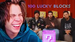 Rubius reacciona a los 100 LUCKY BLOCKS en la Vida Real