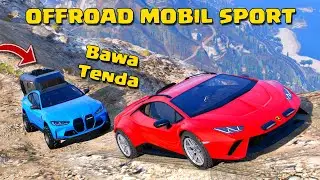 OFFROAD KE GUNUNG TERTINGGI PAKAI MOBIL MODIF OFFROAD DI GTA 5