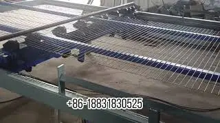 3-6mm full automatic wire mesh welding panel machine/welded wire mesh fence machine factory price