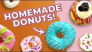 DONUT Skip This Video! Amazing Homemade Donut Recipes! | How To Cake It Step By Step