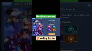 Mech arena promo code 2025 🚀#mecharena #mecharenaprotips #promocodes #shorts #viral #gaming #robot