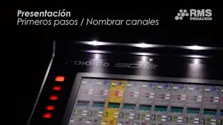 Curso DiGiCo - Primeros pasos / Nombrar canales