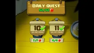 Diamond Quest! Daily Quest. Stage 11 (05/07/2020). All Gems Walkthrough.