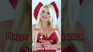 Happy New Year 2026,🎄🥂 folow me on Facebook Vanja Ku&scaron;trin