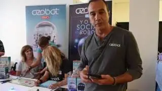 Робот Tiny Evo от Ozobot произвел фурор на выставке детских и семейных технологий