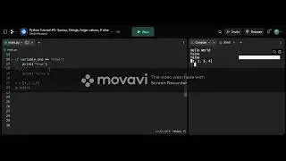 Python Tutorial #1-Hello World, Syntax, Strings, Integers, Defining a Function, and a list