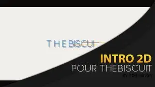 - New clean 2D intro - For TheBiscuit75 | By TixDesign.