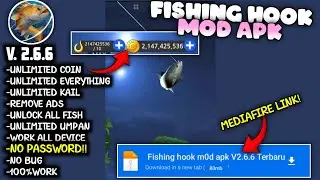 Fishing Hook Mod Apk V2.6.6 Terbaru 2025 - Unlimited Coin & No Password