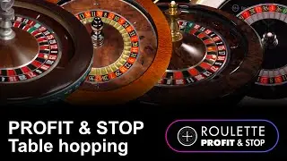 ROULETTE Table Hopping &pound;20 Start Profit and Stop #responsiblegambling #roulettetips