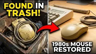I Found a 1980s Mouse in the Trash&hellip; Then Restored It (ASMR Video)