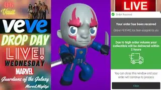 VeVe Drop Day LIVE - Marvel Mightys: Guardians of the Galaxy Blind Box Digital Collectible NFT Drop!