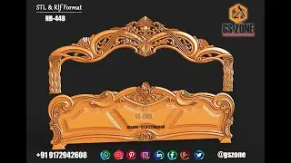 ⭐GSzone Latest Bed Designs ⭐HB-448. Get wooden bed design from an extensive collection of #gszone