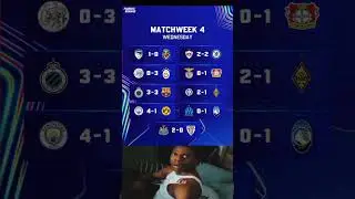 this night results, what's the best match 😎👀 #championsleague #barcelona