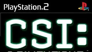 C S I : 3 Dimensions Of Murder Gameplay PlayStation 2 (2007) CRT TV