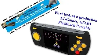 Production Atari Flashback Portable Quick first look