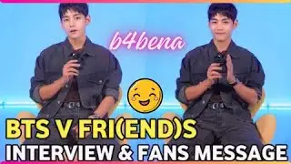 BTS 태형 'FRI(END)S&rsquo; Full Interview & Message To ARMY | BTS V Friends 2024 |