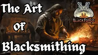 Craft Legendary Weapons In VR: Black Forge VR Blacksmithing Tutorial | TruGamer4Realz