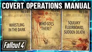 Fallout 4 - Discover the Truth About Covert Ops: Get All 10 Manuals