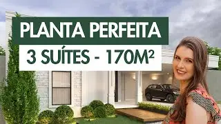 PLANTA PERFEITA - 3 SUÍTES - 170 M²