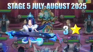 3 Star team for TOA Hell Stage 5 July/August 2025! (Summoners War)