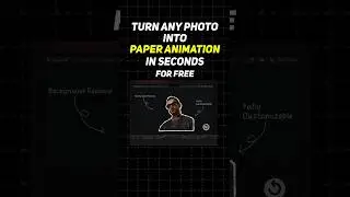 Create Paper Unfold Animation in just one click for free! Turn any photo into paper animation