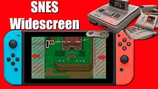 SNES wiredscreen, panor&aacute;mico 16:9 &iexcl;Cualquier Juego! compatible: switch, raspberry, xbox, retroarch.