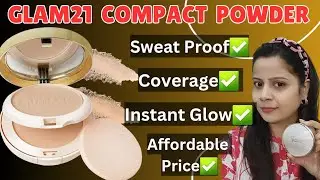 Glam21 Match Perfection 2 In 1 Oil Free Compact Powder Review & Demo | Best Budget Compact Powder
