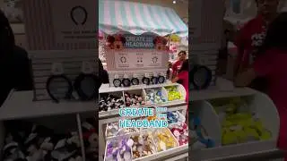 Create Your Own Plush Character Headband at Disney Springs #disneystyle #disneycharacters #headband