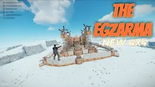 THE EGZARMA | NEW 4X4 | 10+ PEOPLE | ОБЗОР | RUST/РАСТ | clan .paradox (.px)