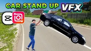 CapCut MAGIC Edit &ndash; Make CAR Stand Up 🚙✨ Purna Editor