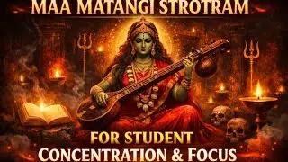 Maa Matangi Stotram for Student Concentration & Focus | Powerful Shakti Meditation