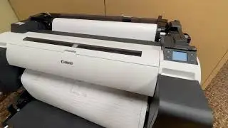 Canon TM-305 printing sound