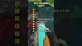 10 BEST relaxing games EVER