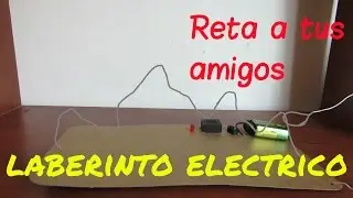 laberinto eléctrico - Juego de habilidad/Ideatronic