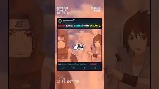 ITACHI SAVED 😎 SASUKE FROM SASORI ☠️🔥 #itachi #sasuke #sasori #narutoshippuden #animeshorts