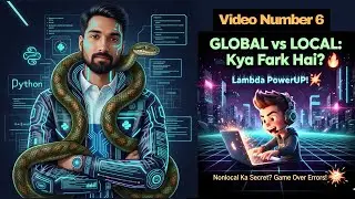 Lambda kya hota hai? Global/Local Scope, Keywords & One-Liner Functions! @coding_Tuition