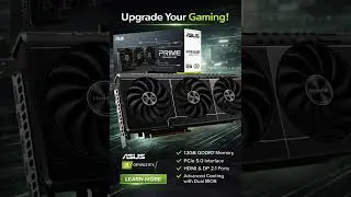 ASUS The SFF Ready Prime GeForce RTX&trade; 5070 12GB GDDR7 Graphics Card PCIe&reg; 5 0, 12GB GDDR7, HDMI&reg;DP 2