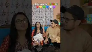 Gift chosen by colours challenge #shortvideo