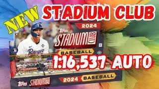 SICK 1:16,537 Autograph #2/5 HOF In 2024 Topps Stadium Club Hobby BOX