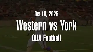 2025 / OUA Football / Western vs York