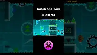 Catch the coin #geometrydash #gd #gdupdate #shorts