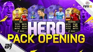 FIFA 16 | HERO IBRAHIMOVIC AND HERO AGUERO PACK OPENING HUNT!