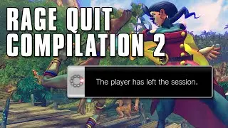 Rage Quit Compilation 2 | #usf4