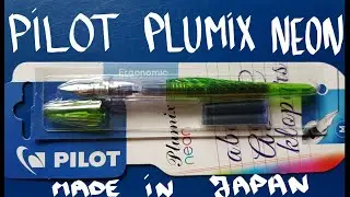 PILOT Plumix Neon Green Fountain Pen Review