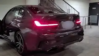 2020 BMW M340i G20 Stock Exhaust Rev