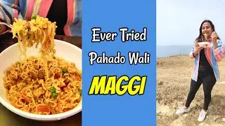 Pahado wali Maggi is Magical 🍜🏞️ #shorts #maggi #pahadowalimaggi #mountain #bestfood