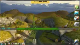 Прохождение 5-6 уровня Bridge Constructor