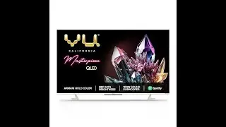 Vu 164 cm (65 inches) The Masterpiece Glo Series 4K Ultra HD Smart Android QLED TV 65QMP