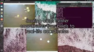 Real-Time Coin Detection using openCV and ROS